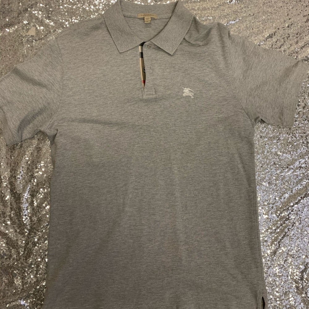 Burberry Men’s polo Sz Large